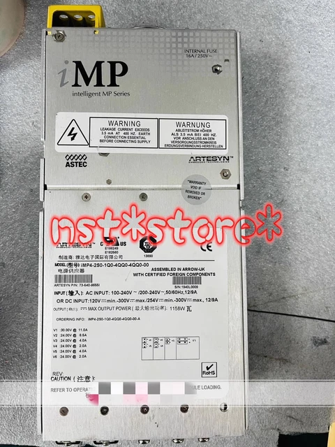 1 pz modulo di alimentazione originale iMP4-2S0-1Q0-4Q0-4Q0-00 73-540-9655I usato
