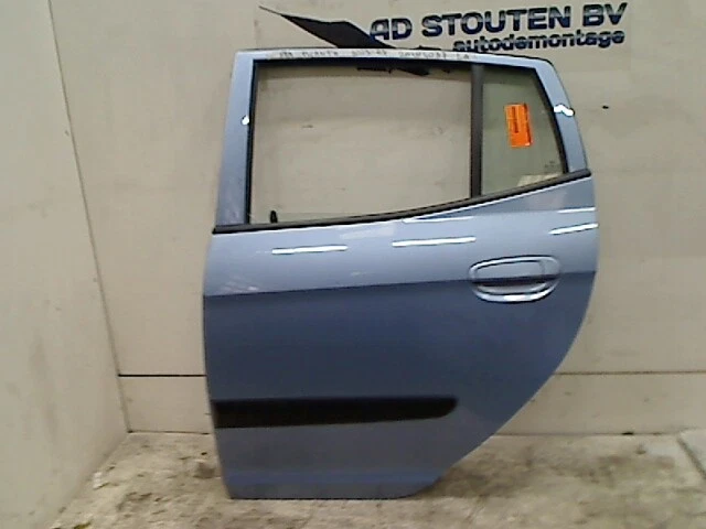 Porte Arrière Gauche Pour Kia Picanto II (2011-2017) - Occasion, état Moyen, Référence 770031Y020