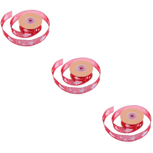 3 rollen von Urlaub Verpackung Band Weihnachten Band Weihnachten Bögen Bänder