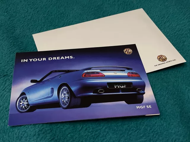 MG MGF SE Limited Edition 2000 UK Market Foldout Sales Brochure