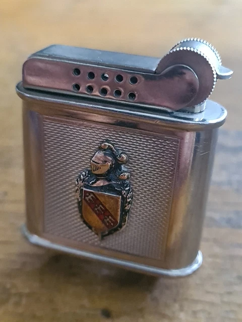 Briquet ancien essence  DRAGO Paris Nice écusson gendarmerie en très bel état