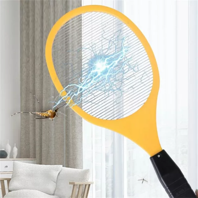 Electric Zapper Bug Fly Swatter Mosquito Insect Killer Wasp Trap Swat Racket Bat
