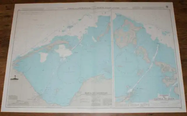 Nautical Chart West Indies Ports & Anchorages on North Coast of Cuba No. 410