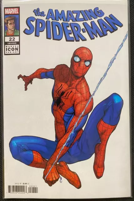 Amazing Spider-Man #22 Caselli Icon Variant Marvel 2023 VF/NM Comics