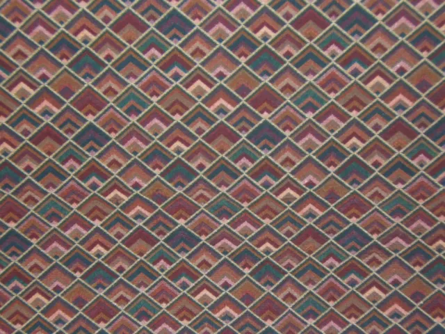 Lee Jofa, Deminishing Perspective Bargello Tapestry,  BTY or Piece, Multicolored