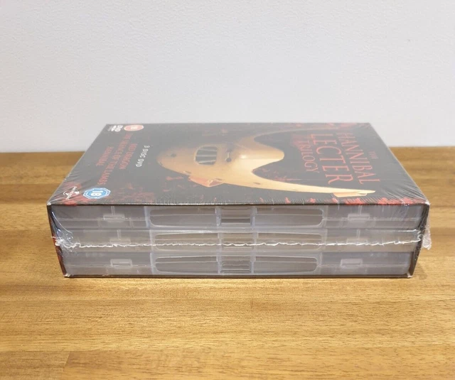 HANNIBAL LECTOR TRILOGY (DVD) Anthony Hopkins Red Dragon, Silence of