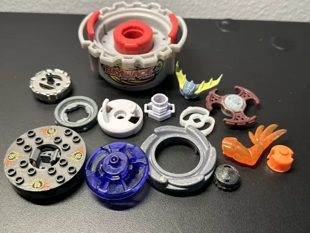 BEYBLADE NINJAGO TAKARA TOMY HASBRO DIY PARTS LOT Metal Fight Fusion Fury 4D