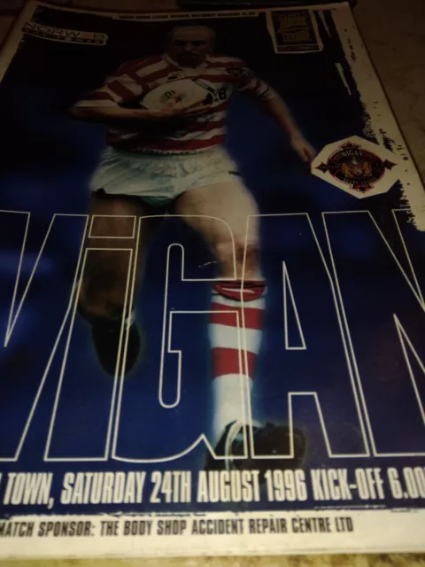 Wigan v Oldham Bears 1996