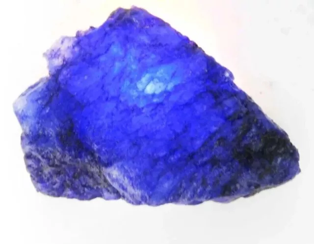 Superb Blue Tanzanite Natural 580 Ct Earth Mined Uncut Certified Loose Gemstone