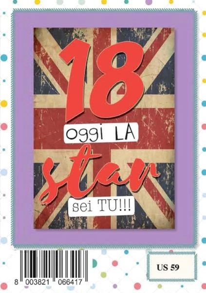 Old English Co., Biglietto Speciale Per 80° Compleanno Per