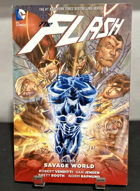 The Flash Volume #7 Savage World DC Comics Graphic Novel New