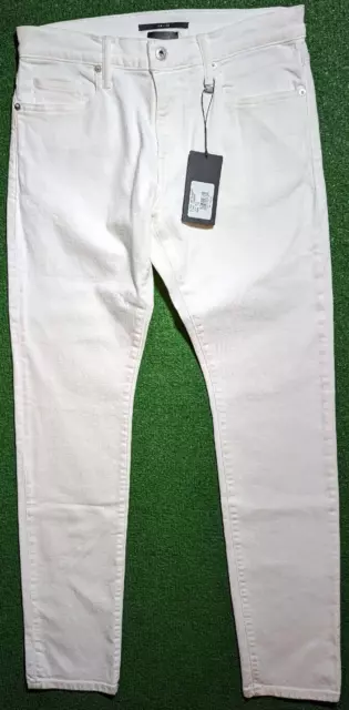 Vince DM 02 Slim Fit Straight Leg White Jeans Men's Size 32x34 BNWT