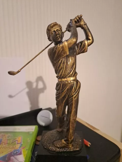 Golf Trophy,  Engraving Plate Male Golf Trophy - Golf Awards NO Box