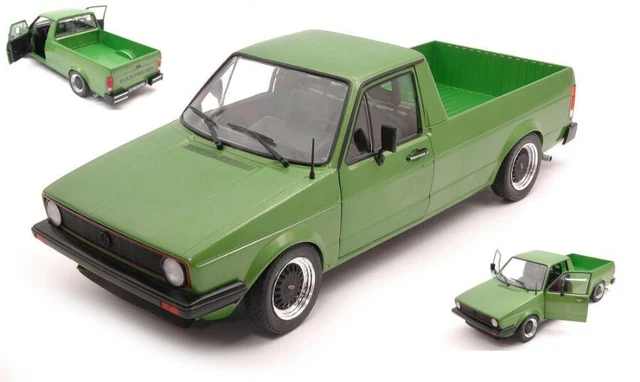 Solido VW CADDY MK1 1982 MATT GREEN SPECIAL GERMAN 1:18