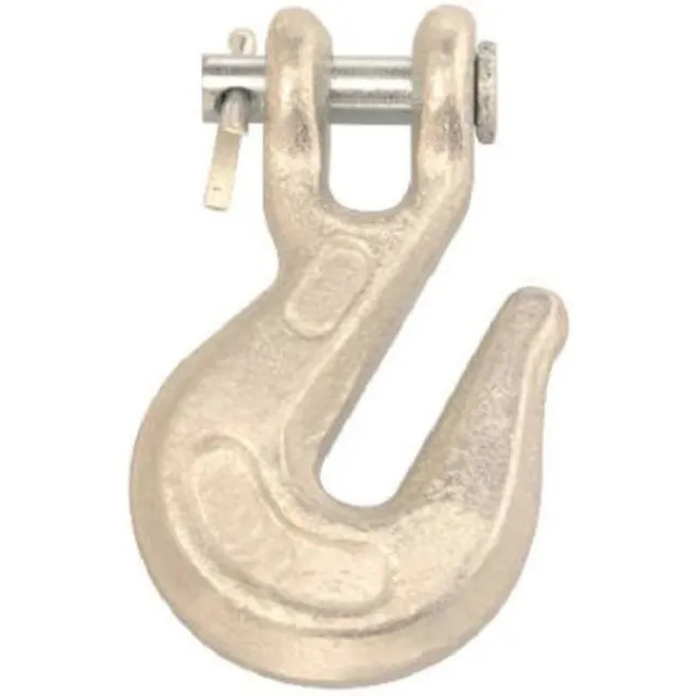 Campbell T9401424 Grade 43 Forged Steel Clevis Slip Hook, Import, Zinc Plated,
