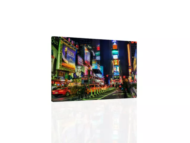 Night Times Square - CANVAS OR PRINT WALL ART