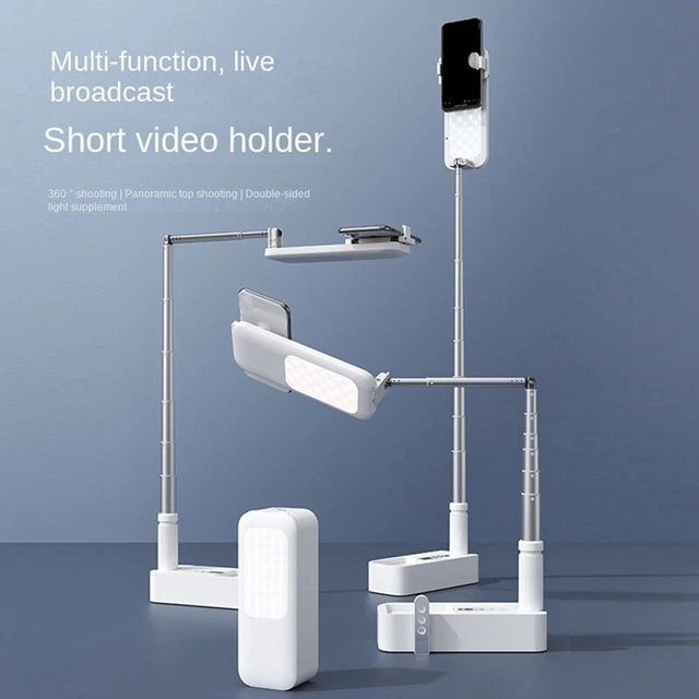 Mobile Phone Live Broadcast Bracket with Fill Light Mobile Phone Recording1443