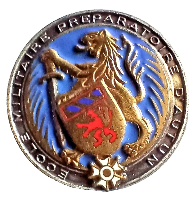 INSIGNE ECOLE MILITAIRE de Préparation d'Autun EUR 6,50 - FR