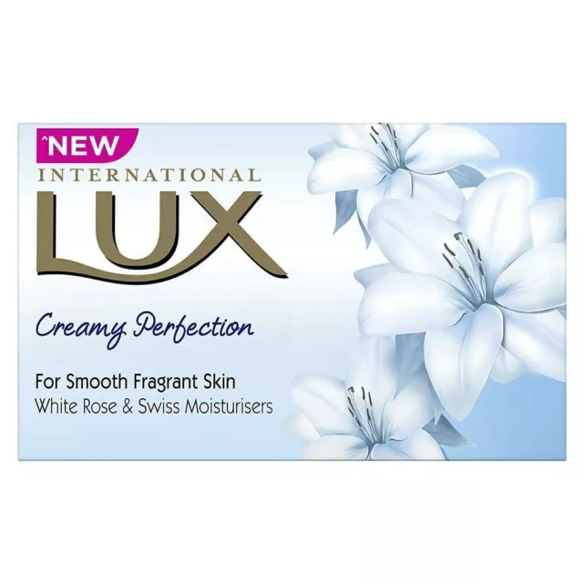 LUX International Creamy Perfection Soap Bar, 125 g (paquete de 1 jabón)