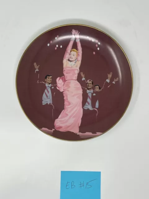 Marilyn American Classic Gentlemen Prefer Blondes Collectors Plate #3001 w/ COA