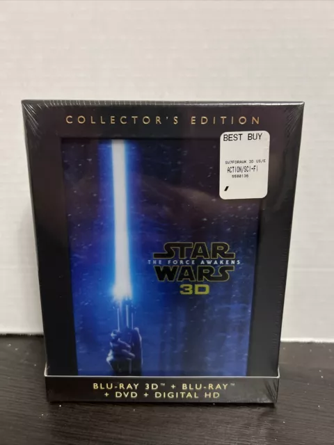 Star Wars: The Force Awakens Collector's Edition [Blu-ray 3D] *SEALED*