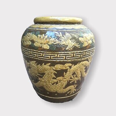 caffè/Zucchero Storage-K2 Black Temptation Vaso in Ceramica di Stile Cinese Vaso di tè 