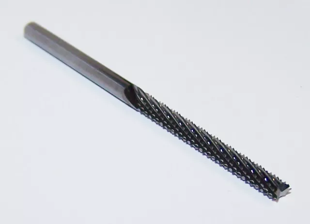 1/8" (.1250")  Chipbreaker Carbide Router Burrs X-Long Kyocera 2390-1250.1180A