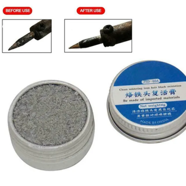 Professional Soldering Iron Tip Tinner and Cleaner Restore Oxidized Tips