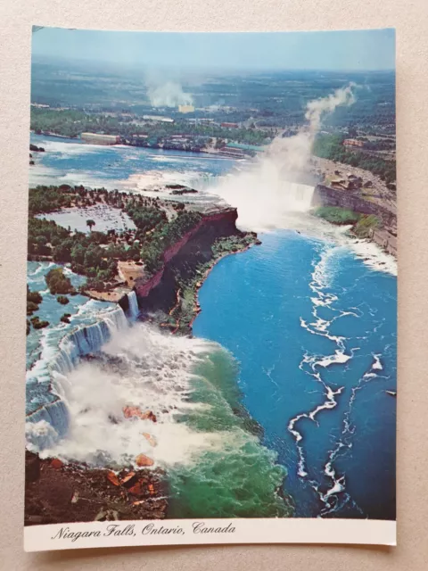 NIAGARA FALLS Ontario Horseshoe Falls Vintage Postcard (Canada)