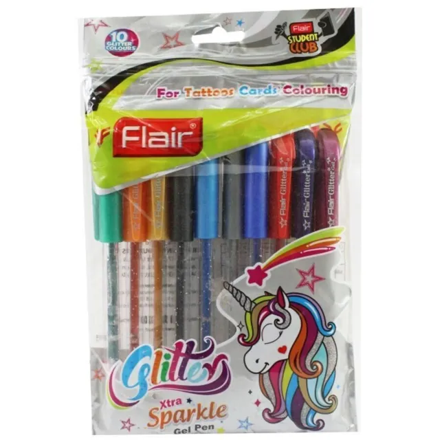 Bolígrafos Xtra Sparkle Glitter (010 Juego de 10 bolígrafos = 100...