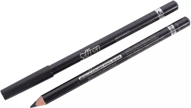 Saffron Métallique Eyeliner Crayon Noir