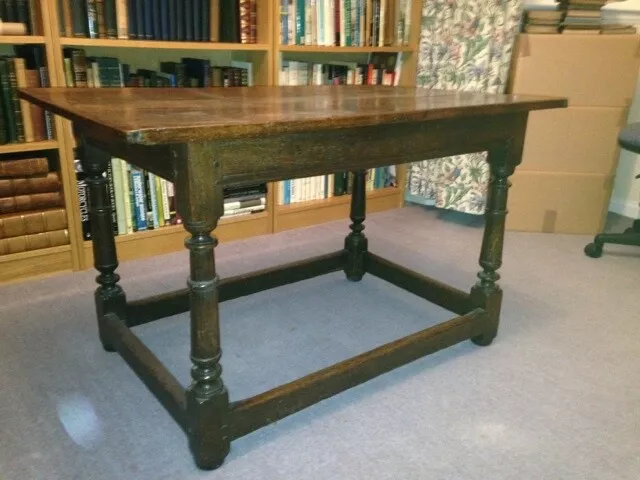 Antique Oak  Centre Table, 17th century, Charles II, beautiful condition