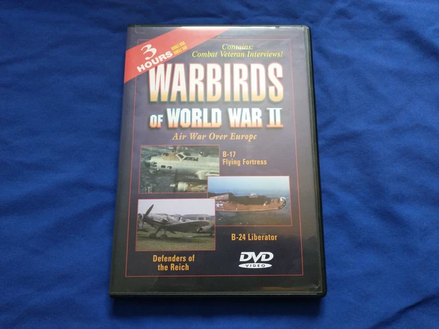 WARBIRDS OF WORLD War II Air War Over Europe (DVD, 2001) Region 1 $18. ...