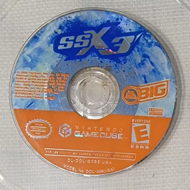 SSX 3 disc only (Nintendo Gamecube) Tested, Works Great! Near Mint! Snowboarding