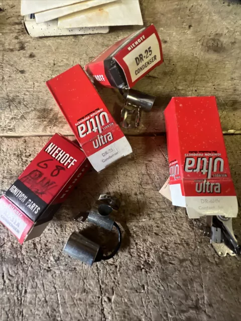 Condenser Points Dr-25 Al-31a Dr-6hv Lot