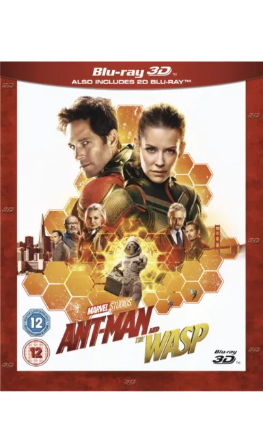 Ant-Man and the Wasp [3D + Blu-ray] + Rare Slipcase Brand New Sealed