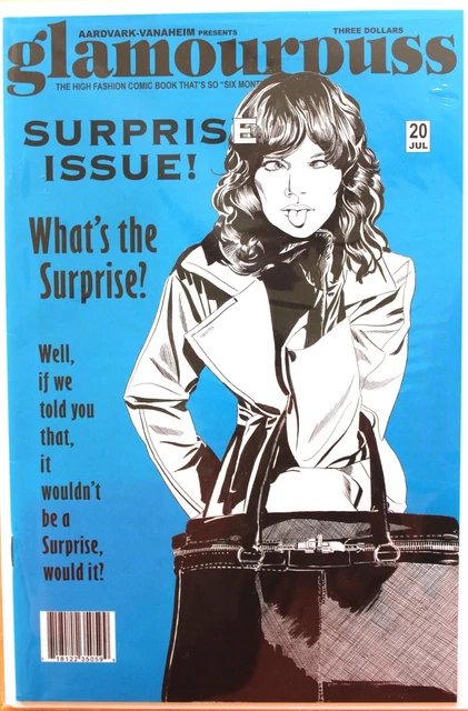 Glamourpuss #20 (Vf/Nm) Aardvark Vanaheim, Dave Sim Of Cerebus 4