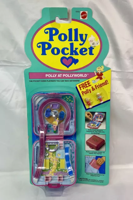 Polly Pocket Polly At Pollyworld Bluebird Toys 1992 Vintage New In Box