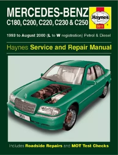 Mercedes-Benz C-Class Petrol & Diesel (93 - Aug 00) Haynes Repair Manual (Poche)