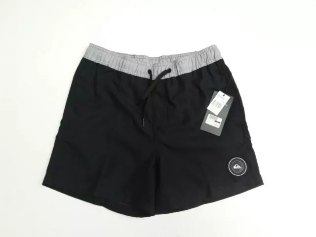 Short de bain enfant "glitch volley youth" gris - Quiksilver 01115