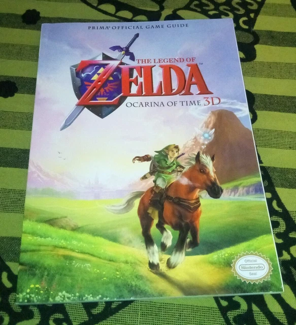 THE LEGEND OF ZELDA OCARINA OF TIME 3D official strategy guide 3ds