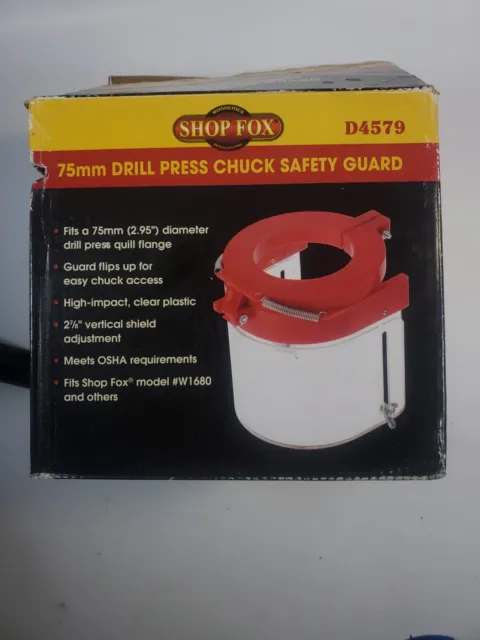 Shop Fox D4579: protector de mandril para prensa de perforación modelo de piso de 17