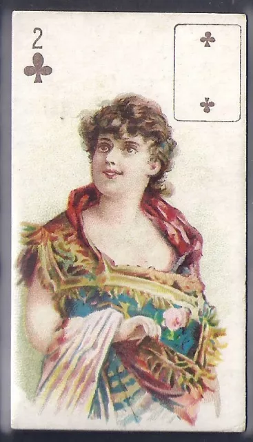 Atc A.t.c. (Usa)-Beauties Set 2 (P/C Inset Typeset Back)- 02 Clubs