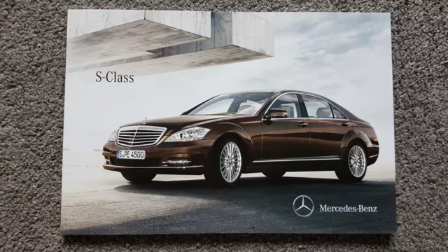 Mercedes Benz S Class W221 Sales Brochure 2012 2013