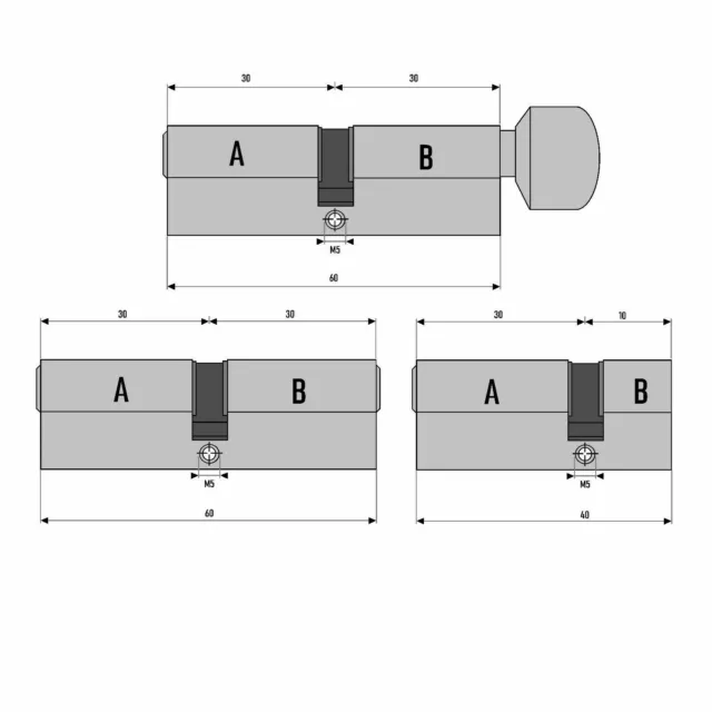 Knauf Lock System Configure with Equal Keys Profile Cylinder Door 2