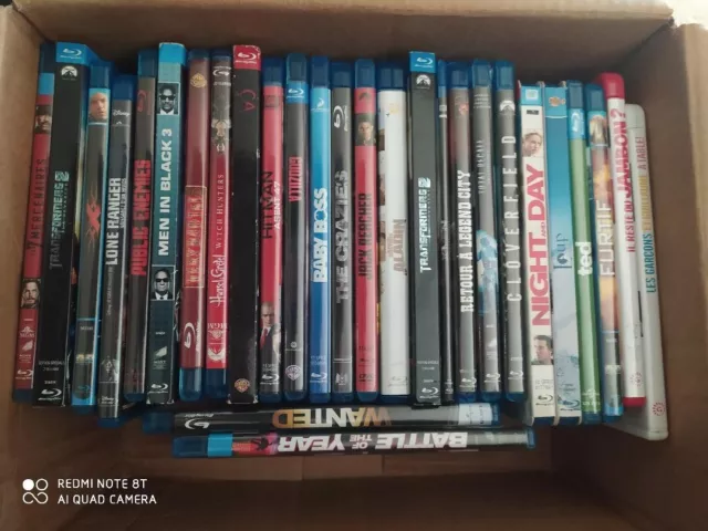 Lot de 28 blu ray