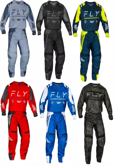 Fly Racing F-16 Adult Jersey and Pant Riding Gear Combo Set MX ATV