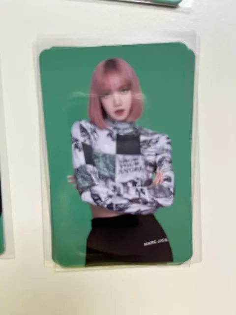 LISA Official Limited Photocard BLACKPINK Album THE GAME Kpop