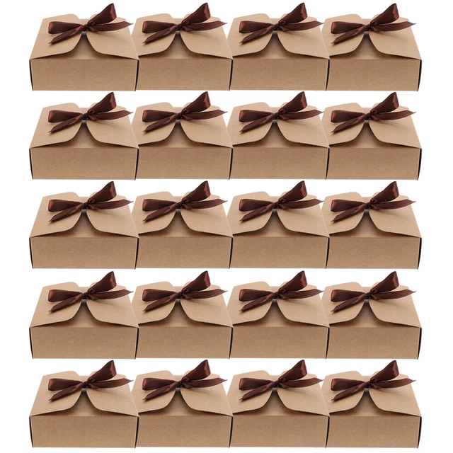 Scatola Regalo Kraft Quadrata Multi Formato Da 20/50 Pezzi Scatola - Foto 6