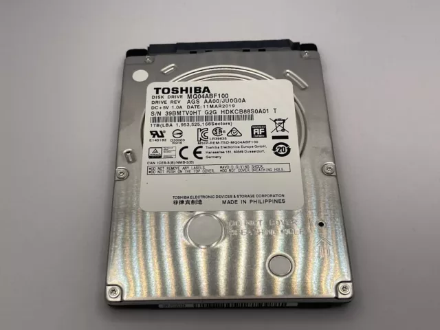 Toshiba disk drive discount mq04abf100
